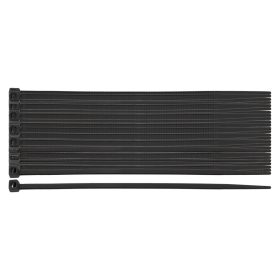   Kábelkötegelő, gyorskötöző, Extreme, UV álló, fekete, 2.5x80mm, 100db, min. rendelés: 5cs