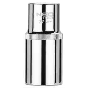 Dugókulcs 27mm, 1/2", hosszú, 6 pontos, superlock