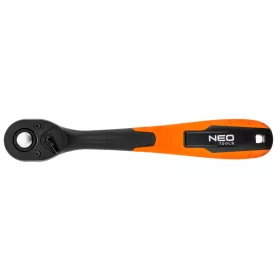 Racsnis kulcs 3/8", 200mm, 72fog, fekete, DIN3122