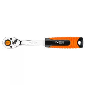 Racsnis kulcs 1/4", 155mm, 90fog, DIN3122