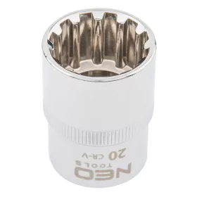 Dugókulcs 20mm, 1/2", spline