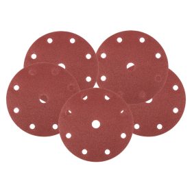   Csiszolókorong tépőzáras 150mm, P100, 9 lyukkal, 04-721-hez, 5db, min. rendelés: 5cs