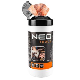   Kéz-és felülettisztító csiszolókendő, 75 lap, ragasztó, gyanta, szilikon, lakk, festék, PU hab, polimer