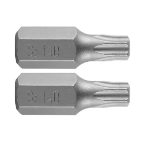 Torx bit, 3/8", T40x30mm, S2, 2db, min. rendelés: 5cs