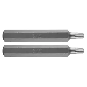 Torx bit, 3/8", T30x75mm, S2, 2db, min. rendelés: 3cs