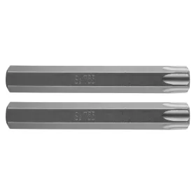 Torx bit, 3/8", T55x75mm, S2, 2db, min. rendelés: 3cs