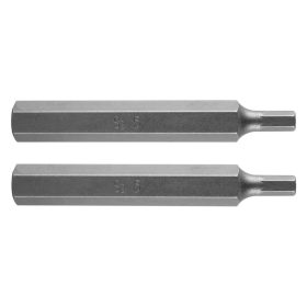 Imbusz bit, 3/8", 5x75mm, S2, 2db