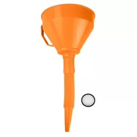 Tölcsér 160mm, 1.2L, flexibilis kifolyóval, polietilén