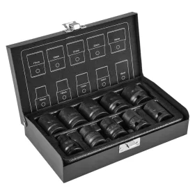 Gépi dugókulcskészlet 1/2" 10db 10-24mm