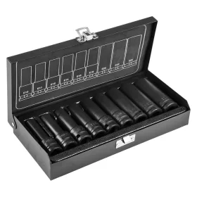   Gépi dugókulcskészlet 1/2" 9db hosszú Torx E 10-24mm, CRMO