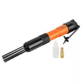   Pneumatikus tűs leverőgép rozsdához és hegesztési varratokhoz, 12x3mm