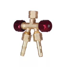 Kettős kieresztő szelep AC 3/8 LH balos