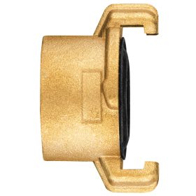   Réz gyorscsatlakozó, belső menetes, körmös, bajonett záras 1"