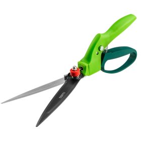   Fűszegélynyíró olló 340mm, penge 130mm, 360fokban forgatható