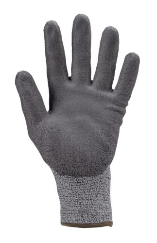 SZERELŐKESZTYŰ, VÁGÁSBIZTOS HPPE, SZÜRKE PU TENYÉRREL_7