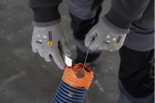 EUROCUT P313 SZÜRKE HPPE VÁGÁSBIZTOS VÉDŐKESZTYŰ_10