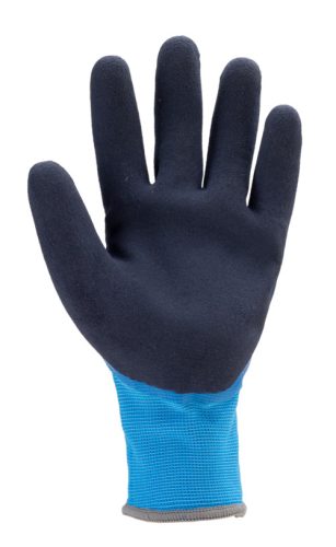 EUROWINTER L200 KÉK/FEK BÉLELT KESZTYŰ DUPLA LATEX MR_11