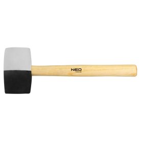 Gumikalapács 63mm 680g,fekete fehér