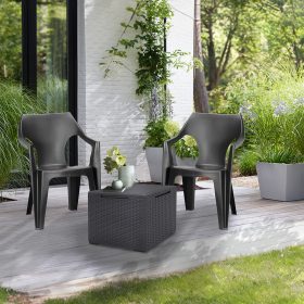   Dante Balcony alacsony támlás kerti bútor garnitúra szett vigo asztallal