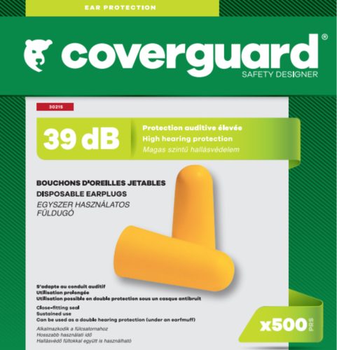 PU ÖMLESZTETT FÜLDUGÓ, ADAGOLÓHOZ SNR 39 dB