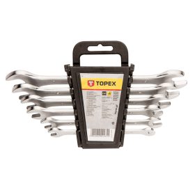 Villáskulcs készlet 6-17mm, 6db, CRV