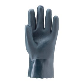 MÁRTOTT POLIMER KESZTYŰ, ZÖLD, VEGYSZERÁLLÓ, 27CM_9