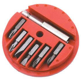 Csavarhúzó bitkészlet 7db, min. rendelés: 3db