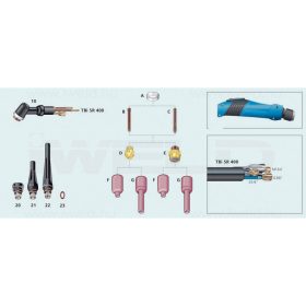 TBi gázlencse SR400-hoz 3,2mm