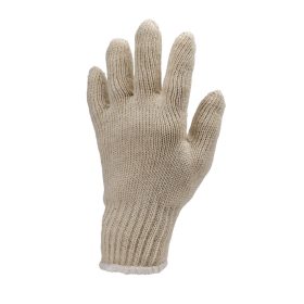 KÖTÖTT PAMUT, TRIPLASZÁLAS CÉRNAKESZTYŰ, FEHÉR, NŐI_7