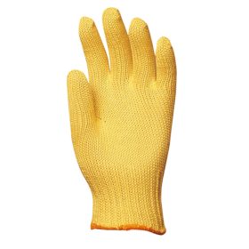   KÖTÖTT VASTAG SÁRGA KEVLAR KESZTYŰ, VÁGÁSBIZTOS, HŐÁLLÓ_9