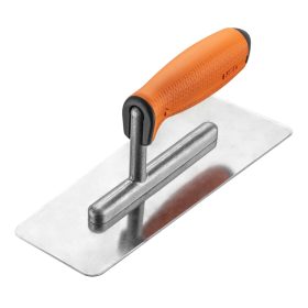   Acél simító, velencei, trapéz, íves sarkok, 240x97x80mm, kétkomponensű markolat