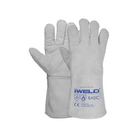   BASIC Hegesztő védőkesztyű, bélelt 14" (WEGBSC-1410-N)