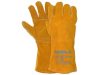 Hegesztő védőkesztyű, bélelt, KEVLAR 14" (WEGK-1410-YL)