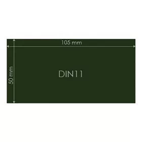 Védőüveg DIN11 50x100mm