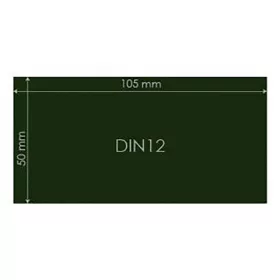 Védőüveg DIN12 50x100mm