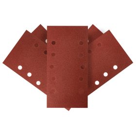 Csiszolópapír tépőzáras 115x230mm, K120, lyukas, 5db