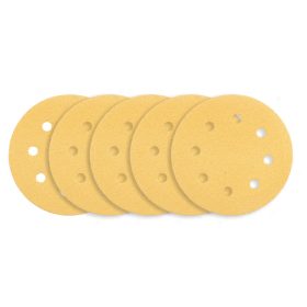   Csiszolókorong tépőzáras 180mm, K80, 8 lyukas, 59G263 csiszológéphez, 5db