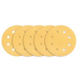   Csiszolókorong tépőzáras 180mm, K120, 8 lyukas, 59G263 csiszológéphez, 5db