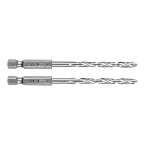 Csigafúró, 1/4" hatszög szárral, HSS DIN 338, 4,5mm, 2db/cs