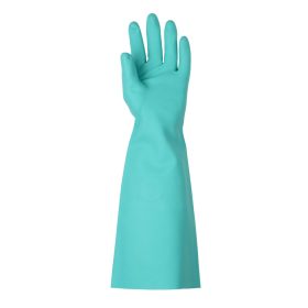   MÁRTOTT ZÖLD NITRIL KESZTYŰ, VEGYSZERÁLLÓ, 45CM/0,56MM_9