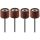 Csiszolóhüvely 12.7mm, K60, K80, K120, K240, készlet 100db + szár 3.2mm, 2db