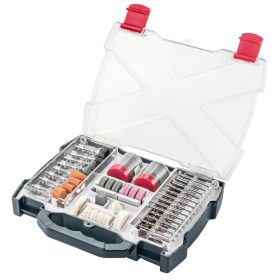 Tartozékkészlet mini fúró- és csiszológéphez, 99db