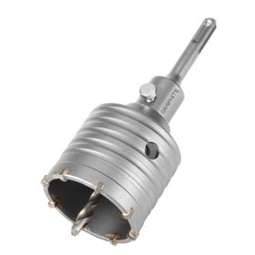   Koronafúró, körkivágó, 65mm, SDS PLUS szárral és központfúróval