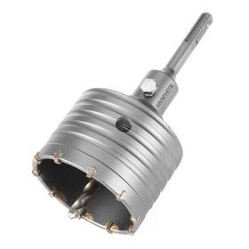   Koronafúró, körkivágó, 80mm, SDS PLUS szárral és központfúróval