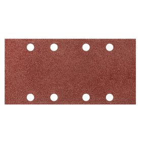   Csiszolópapír tépőzáras 93x185mm, K60, lyukas, 5db, min. rendelés: 5cs