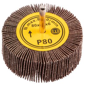 Csiszolókerék csapos 80x30mm, K80