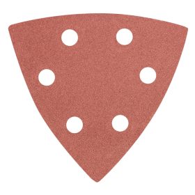   Csiszolópapír tépőzáras delta 93x93mm, K240, lyukas, 5db, min. rendelés: 5cs