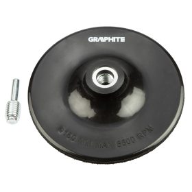 Rugalmas csiszolótányér tépőzáras 150mm, M14 + szár