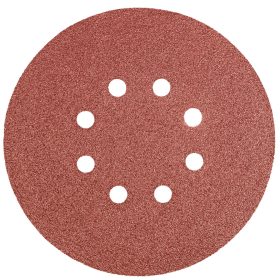   Csiszolókorong tépőzáras 150mm, K80, 8 lyukas, 5db, min. rendelés: 5cs