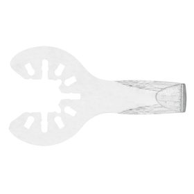   Multigép, rezgőgép lap, INOX, 12mm, speciális kés,  üvegszálas műanyagokhoz